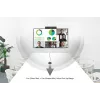 DIGITUS 4K All-in-One Video Bar - Video Conference System (4x mic/1x speaker, 1x table mic)