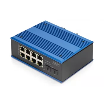 Unmanaged Switch DIGITUS DN-651150 8 Gigabit Ethernet Ports 2 SFP Modules