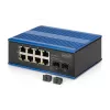 Unmanaged Switch DIGITUS DN-651150 8 Gigabit Ethernet Ports 2 SFP Modules