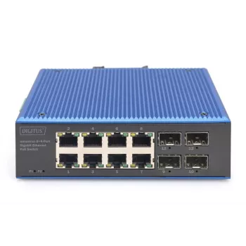 Unmanaged Switch DIGITUS DN-651153 8-Port Gigabit Ethernet PoE