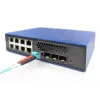 DIGITUS Industrial 8+4SFP+Port L2 managed Gigabit Ethernet POE Switch 8x GE RJ45 +4 SFP+ Port PoE