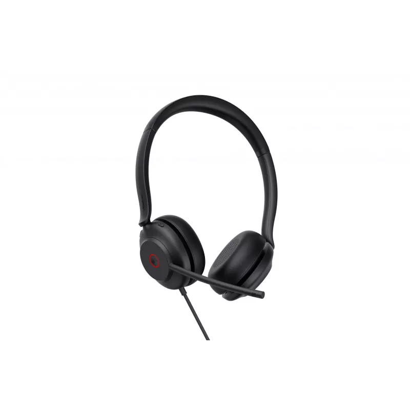 Yealink UH35 Dual Teams USB-A Headset, Wired, Office/Call center, 20 - 20000 Hz, 139.5 g, Headset, Black