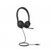 Yealink UH35 Dual Teams USB-A Headset, Wired, Office/Call center, 20 - 20000 Hz, 139.5 g, Headset, Black