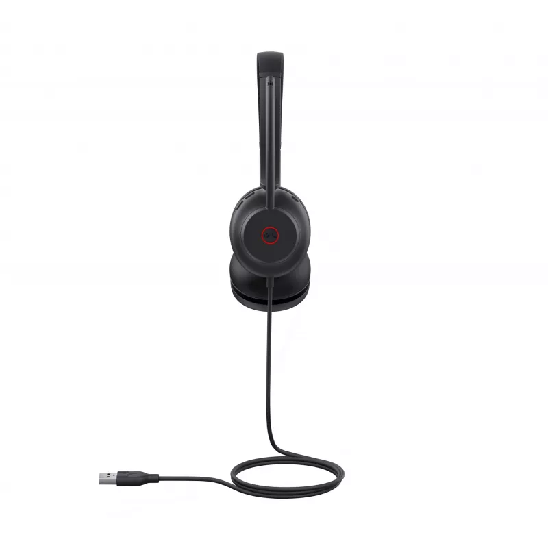 Yealink UH35 Dual Teams USB-A Headset, Wired, Office/Call center, 20 - 20000 Hz, 139.5 g, Headset, Black