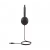 Yealink UH35 Dual Teams USB-A Headset, Wired, Office/Call center, 20 - 20000 Hz, 139.5 g, Headset, Black