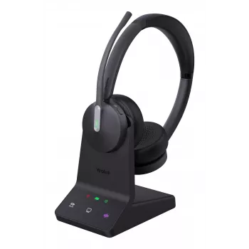 Yealink WH64 Dual UC Headset, Wireless, 20 - 20000 Hz, Office/Call center, 151 g, Headset, Black
