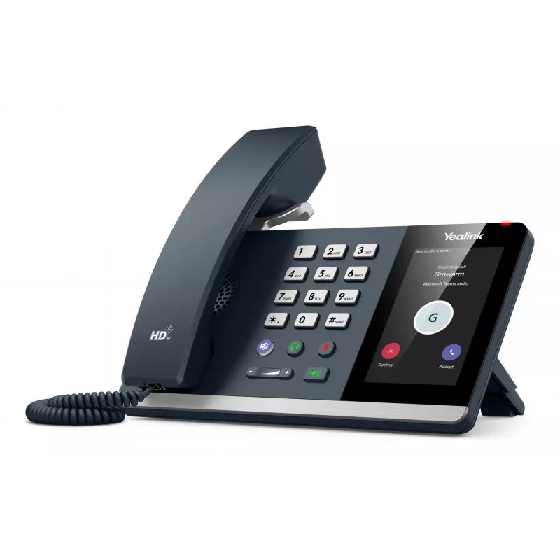 Yealink MP54 E2 Teams, IP Phone, Grey, Wired handset, LCD, 10.2 cm (4 inch), 480 x 800 pixels