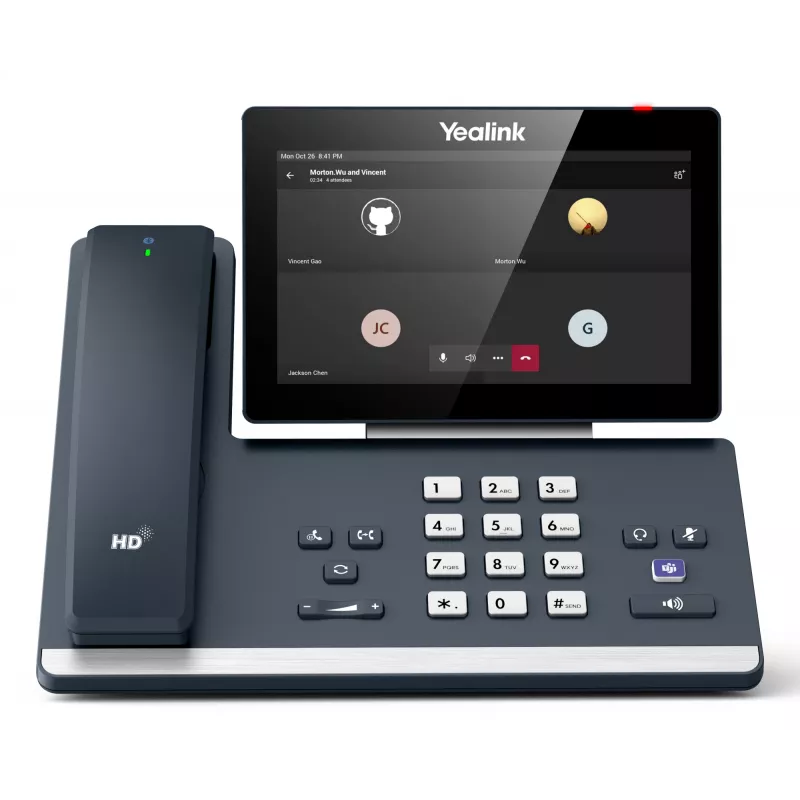 Yealink MP58-WH E2 Teams, IP Phone, Grey, Wired handset, LCD, 17.8 cm (7 inch), 1024 x 600 pixels