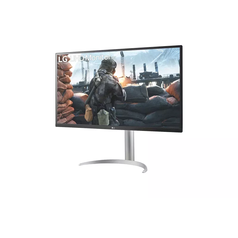 LG 27BP55U-B computer monitor 68.6 cm (27 inch) 3840 x 2160 pixels 4K Ultra HD LED Silver