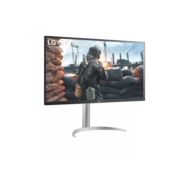 LG 27BP55U-B computer monitor 68.6 cm (27 inch) 3840 x 2160 pixels 4K Ultra HD LED Silver