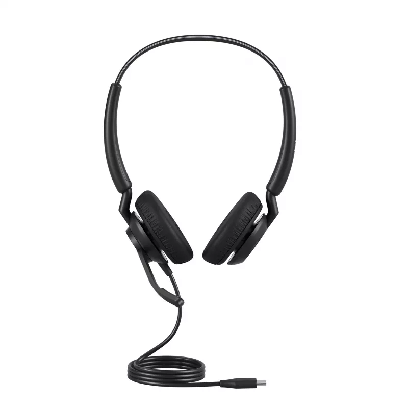 Jabra Engage 40 - USB-C UC Stereo, Wired, Office/Call center, 63 g, Headset, Black
