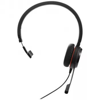 Jabra Evolve 20SE UC Mono, Wired, Office/Call center, 150 - 7000 Hz, 142 g, Headset, Black