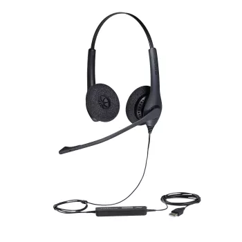 Jabra BIZ 1500 Duo USB, Wired, 20 - 6800 Hz, Office/Call center, 116 g, Headset, Black