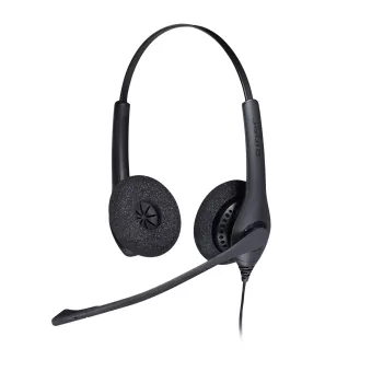 Jabra BIZ 1500 Duo USB, Wired, 20 - 6800 Hz, Office/Call center, 116 g, Headset, Black