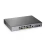 Zyxel GS1350-18HP-EU0101F network switch Managed L2 Gigabit Ethernet (10/100/1000) Power over Ethernet (PoE) Grey