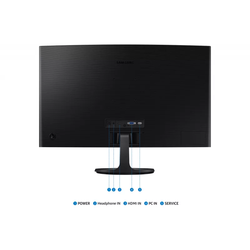 Samsung S36GD computer monitor 68.6 cm (27 inch) 1920 x 1080 pixels Full HD LCD Black