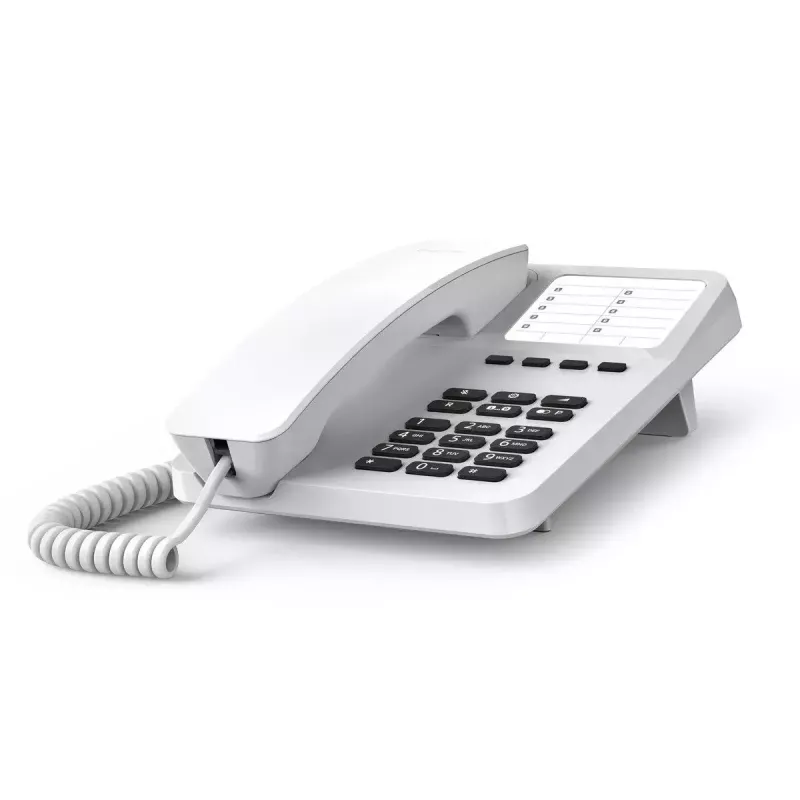 Analog telephone Gigaset DESK 400 White Wired handset 10 phonebook entries