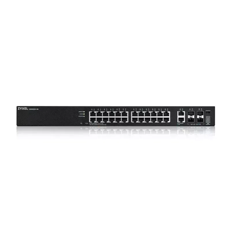 Zyxel XGS2220-30 Managed L3 Gigabit Ethernet (10/100/1000) Black