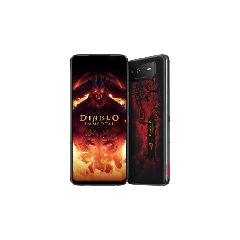 ASUS ROG Phone 6 Diablo Immortal Edition 17.2 cm (6.78 inch) Dual SIM Android 12 5G USB Type-C 16 GB 512 GB 6000 mAh Black, Red