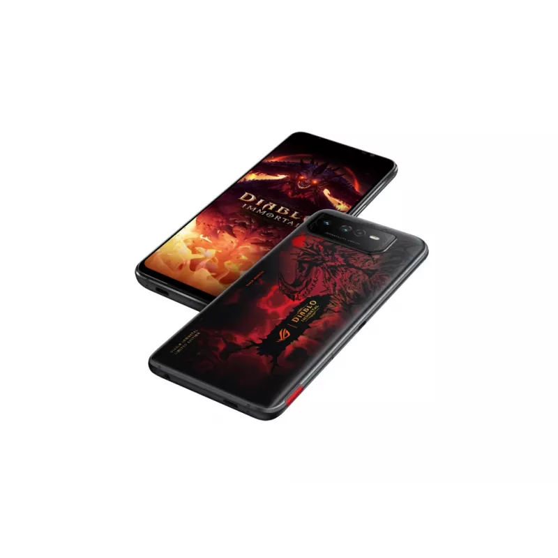 ASUS ROG Phone 6 Diablo Immortal Edition 17.2 cm (6.78 inch) Dual SIM Android 12 5G USB Type-C 16 GB 512 GB 6000 mAh Black, Red
