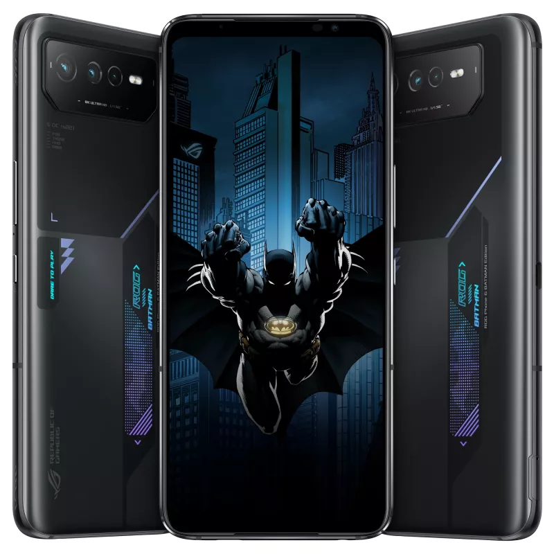 ASUS ROG Phone 6D Batman Edition, 12GB/256GB, 6.78 inch, Night Black