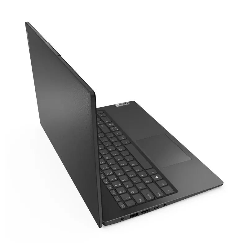 Laptop Lenovo V V15 AMD Ryzen 5 7520U, 15.6 inch Full HD, 16 GB LPDDR5, 512 GB SSD, AMD Radeon 610M, Windows 11 Pro, Black