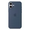APPLE Apple Silicone Case with MagSafe iPhone 16 Plus Denim