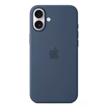 APPLE Apple Silicone Case with MagSafe iPhone 16 Plus Denim