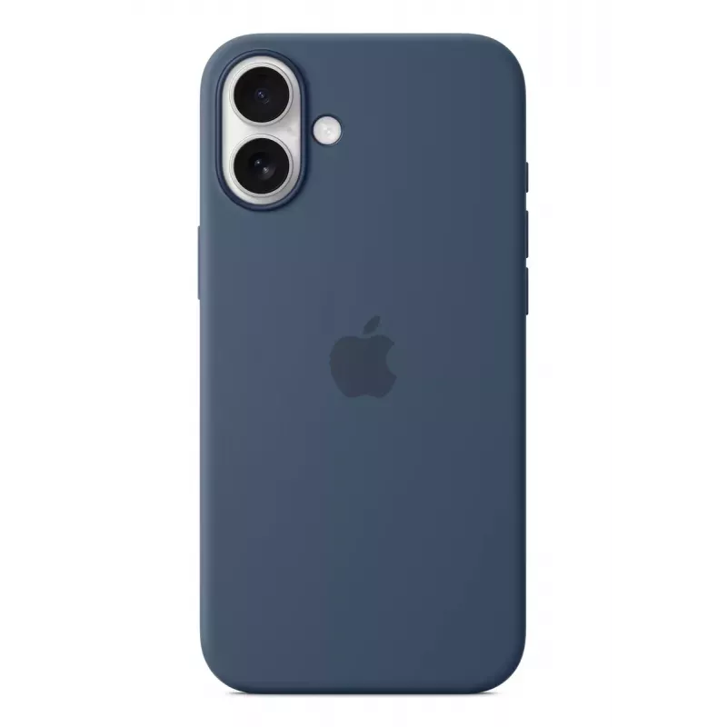 APPLE Apple Silicone Case with MagSafe iPhone 16 Plus Denim