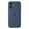 APPLE Apple Silicone Case with MagSafe iPhone 16 Plus Denim