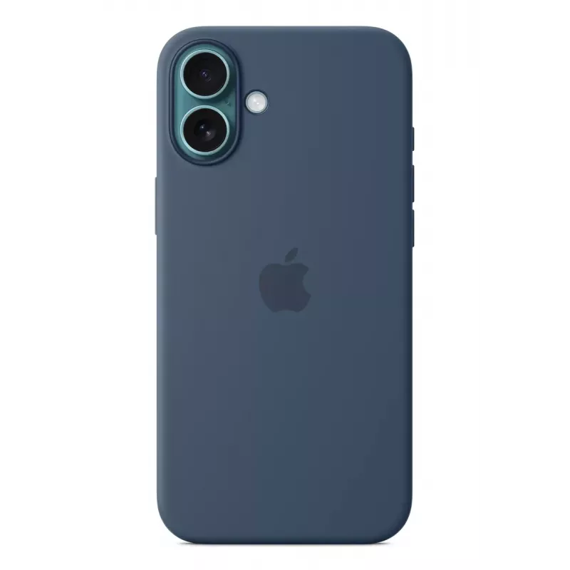 APPLE Apple Silicone Case with MagSafe iPhone 16 Plus Denim