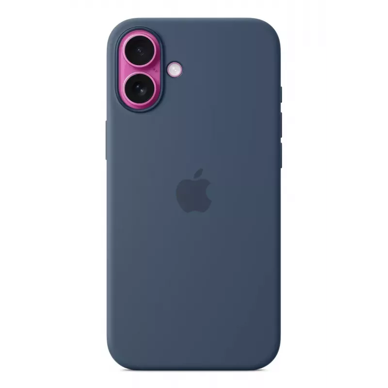 APPLE Apple Silicone Case with MagSafe iPhone 16 Plus Denim