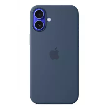 APPLE Apple Silicone Case with MagSafe iPhone 16 Plus Denim