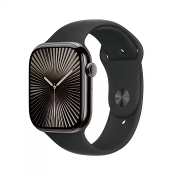 APPLE Watch Series 10 Gps + Cellular 46mm Slate Titanium Case With Black Sport Band - M/l