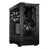 PC case bequiet! PURE BASE 501 Airflow Window MIDI Tower — ATX, tempered glass, 3x140/240mm support, 2x3.5 inch + 5x2.5 inch, USB-A x2, USB-C x1