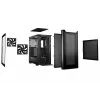 PC case bequiet! PURE BASE 501 Airflow Window MIDI Tower — ATX, tempered glass, 3x140/240mm support, 2x3.5 inch + 5x2.5 inch, USB-A x2, USB-C x1