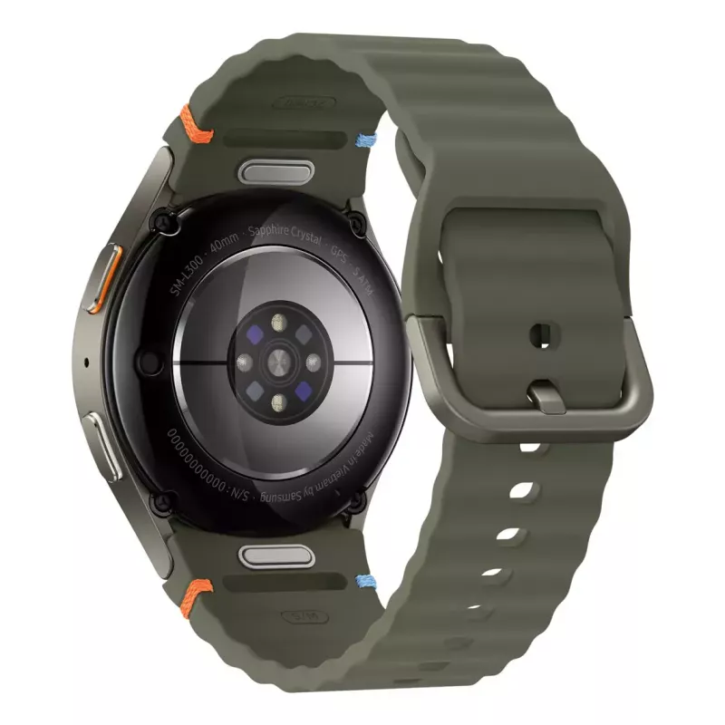 Samsung Galaxy Watch7 3.3 cm (1.3 inch) AMOLED 40 mm Digital 432 x 432 pixels Touchscreen Green Wi-Fi GPS (satellite)