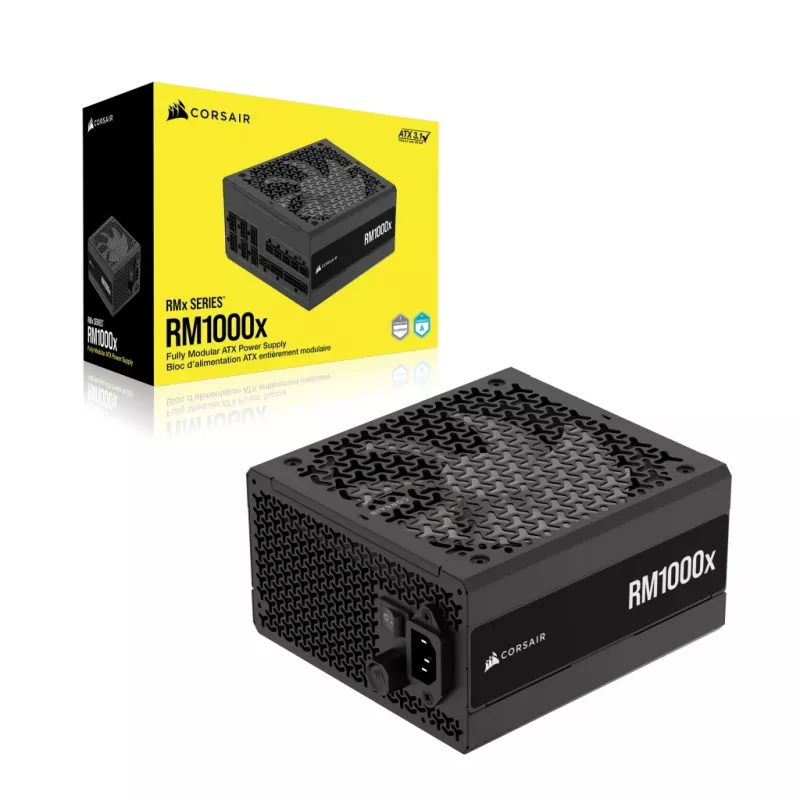 CORSAIR Power Supply - 1000w Rmx Series Rm1000x 24-pin ATX Black