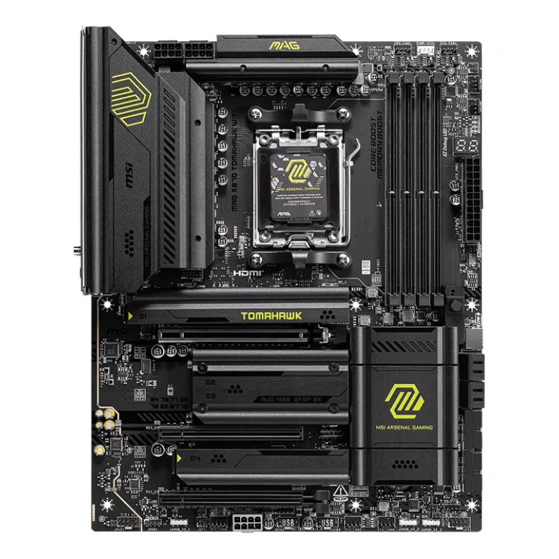 Motherboard MSI MAG X870 TOMAHAWK WIFI — AMD X870, Socket AM5, ATX, DDR5, Wi‑Fi 7, 2.5GbE
