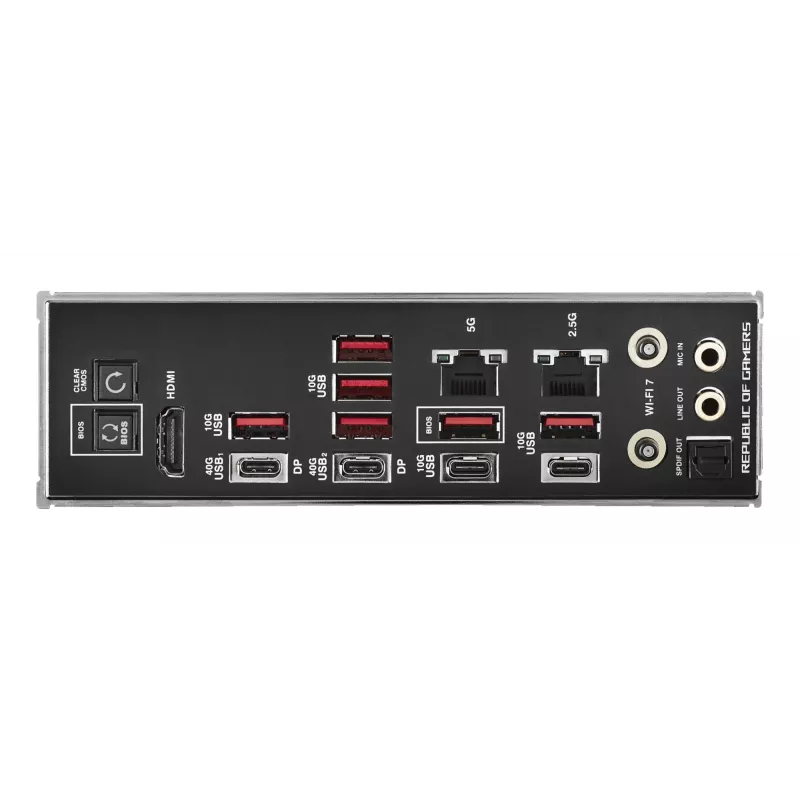 Motherboard ASUS ROG CROSSHAIR X870E HERO — AMD X870E, Socket AM5, ATX, 4× DDR5 DIMM, 192GB, Wi‑Fi 7, Bluetooth 5.4