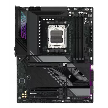 Motherboard GIGABYTE X870E AORUS ELITE WIFI7 ATX, AMD X870E, Socket AM5, DDR5, 4x DIMM, Wi‑Fi 7, 2.5Gb LAN