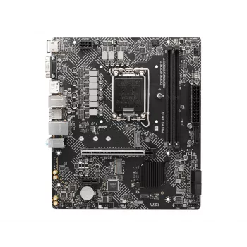 Motherboard MSI PRO H610M-G — Intel H610, LGA 1700, micro ATX, DDR5, 2 DIMM, up to 96 GB, M.2, SATA III, HDMI 2.1, DisplayPort 1.4