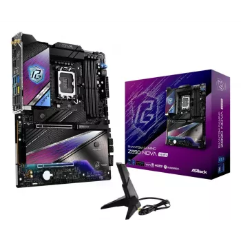 ASRock Motherboard Z890 Nova WifiLGA1851 Intel Z890 4 X DDR5 1 X HDMI 2.1 Tmds/frl 8g 2 X Thunderbolt 4 ATX