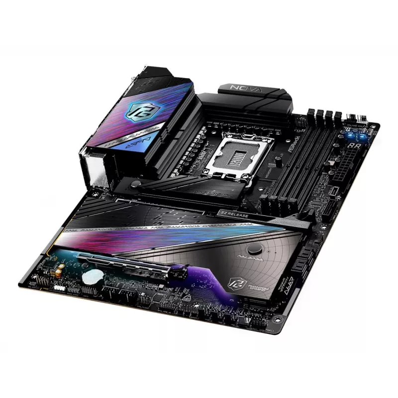 ASRock Motherboard Z890 Nova WifiLGA1851 Intel Z890 4 X DDR5 1 X HDMI 2.1 Tmds/frl 8g 2 X Thunderbolt 4 ATX