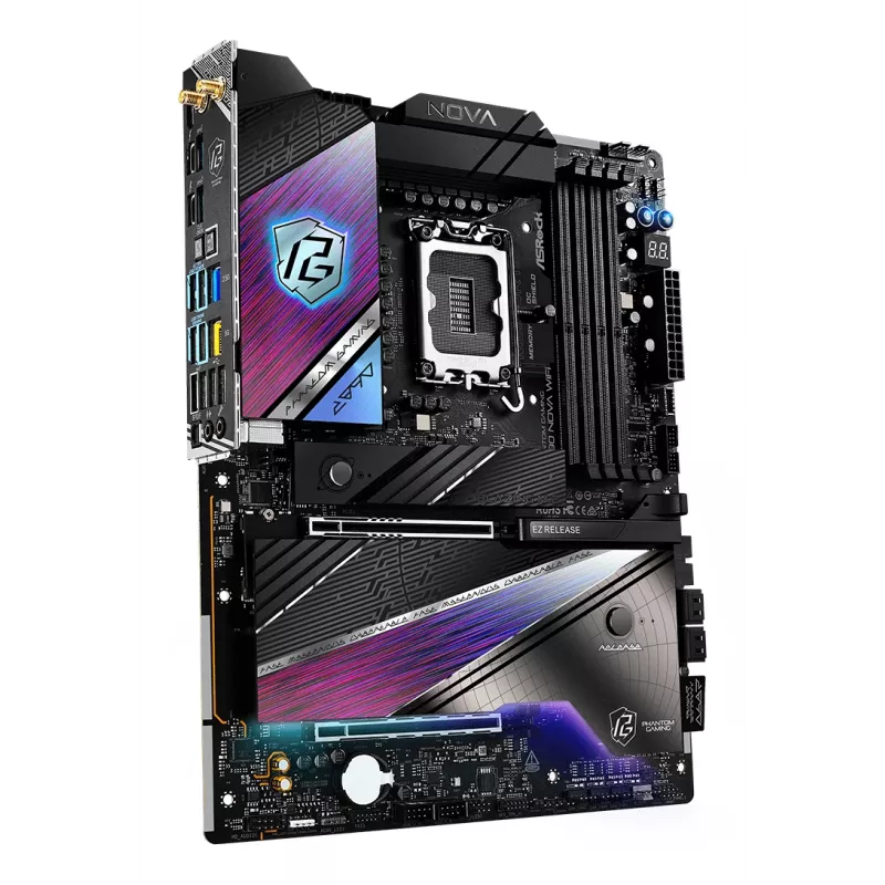 ASRock Motherboard Z890 Nova WifiLGA1851 Intel Z890 4 X DDR5 1 X HDMI 2.1 Tmds/frl 8g 2 X Thunderbolt 4 ATX