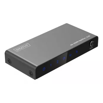 DIGITUS 1x2 HDMI Splitter 4K/60Hz HDCP 2.2 EDID Control