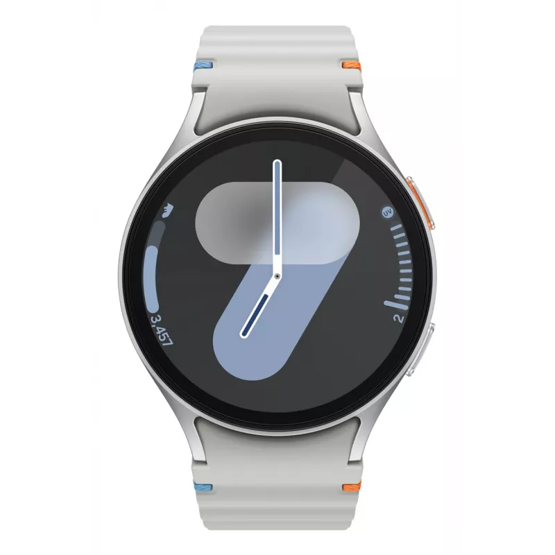 Samsung Galaxy Watch7 3.81 cm (1.5) AMOLED 44 mm Digital 480 x 480 pixels Touchscreen Silver Wi-Fi GPS (satellite)