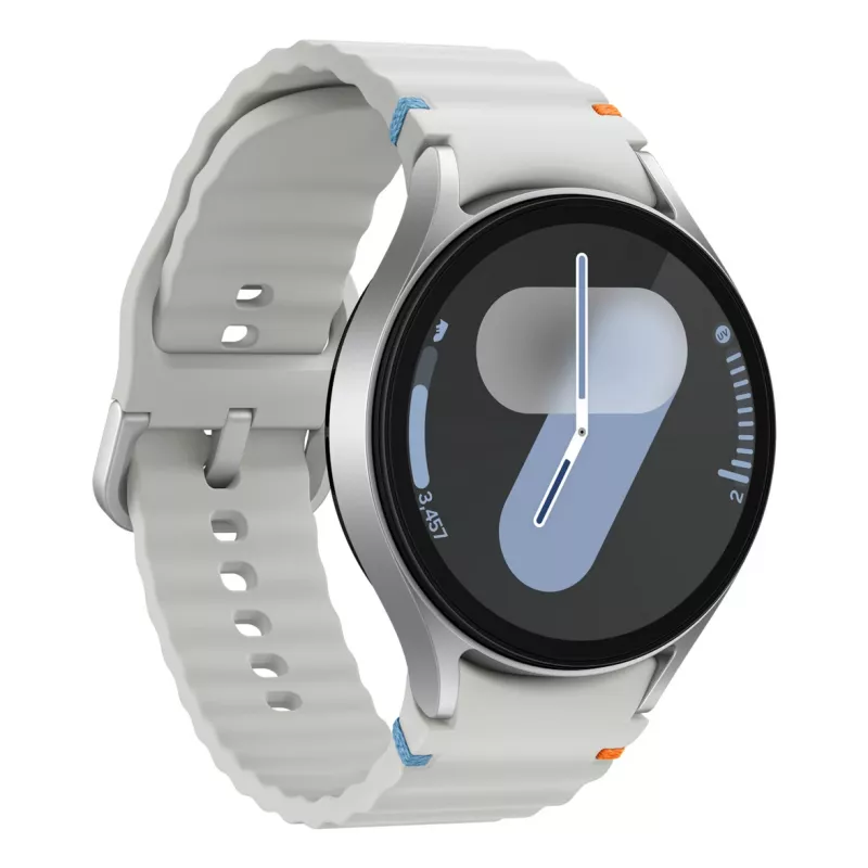 Samsung Galaxy Watch7 3.81 cm (1.5) AMOLED 44 mm Digital 480 x 480 pixels Touchscreen Silver Wi-Fi GPS (satellite)