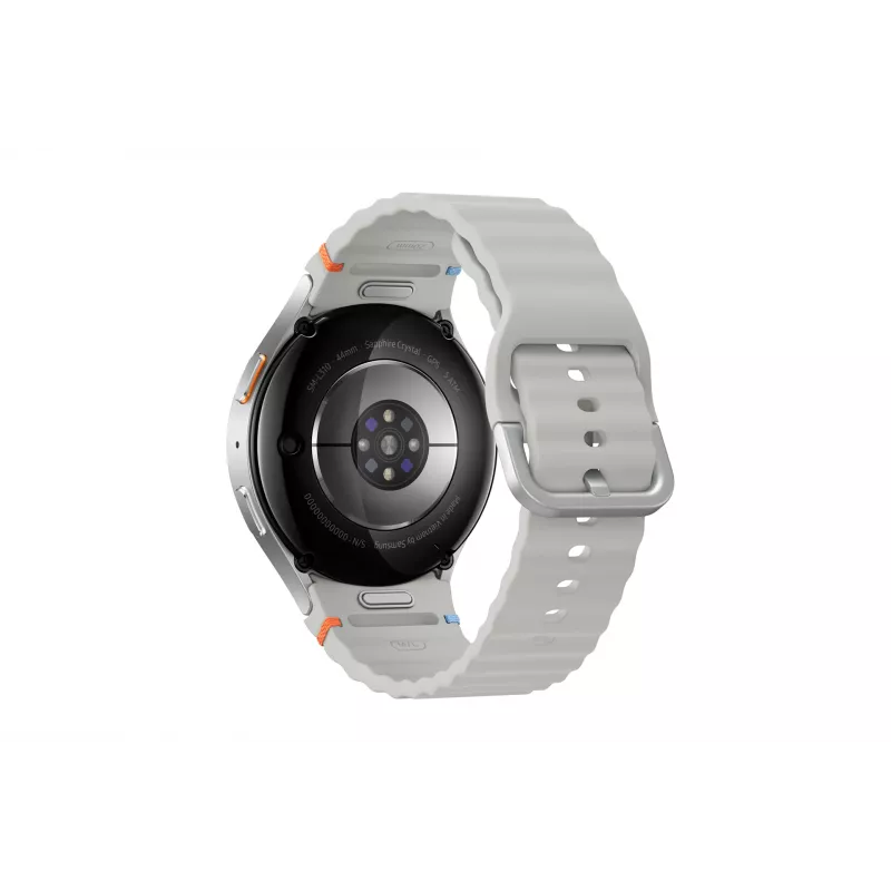 Samsung Galaxy Watch7 3.81 cm (1.5) AMOLED 44 mm Digital 480 x 480 pixels Touchscreen Silver Wi-Fi GPS (satellite)
