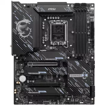 Motherboard MSI Z890 GAMING PLUS WIFI — Intel Z890, LGA 1851, ATX, DDR5, 4x DIMM, Wi‑Fi 7, 5Gb LAN, 4x M.2